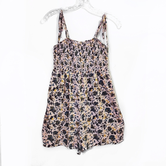 Urban Outfitters Out From Under Pink Floral Romper - Picture 2 of 6